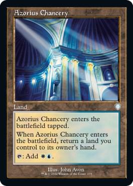 Azorius Chancery (Retro Frame) card from Commander: The Brothers' War