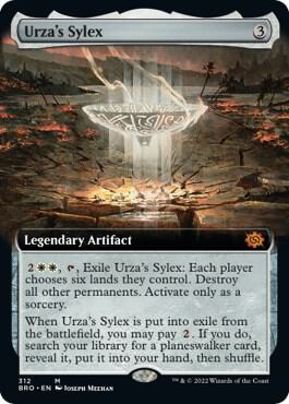 Urza's Sylex (Extended Art) card from The Brothers' War