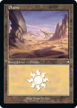 Plains (30) (Retro Frame) card from Commander: The Brothers' War
