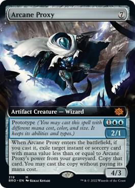 Arcane Proxy (Extended Art) card from The Brothers' War