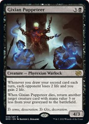 Gixian Puppeteer card from The Brothers' War