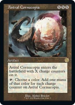 Astral Cornucopia card from The Brothers' War: Retro Frame Artifacts