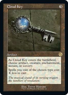 Cloud Key card from The Brothers' War: Retro Frame Artifacts