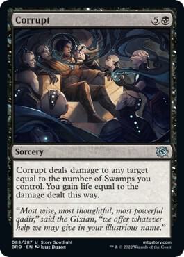 Corrupt card from The Brothers' War