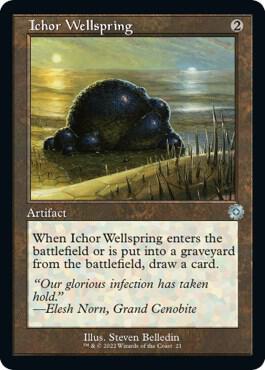 Ichor Wellspring card from The Brothers' War: Retro Frame Artifacts