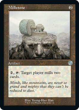 Millstone card from The Brothers' War: Retro Frame Artifacts
