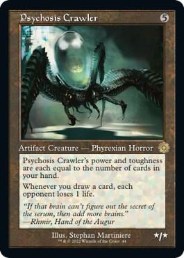 Psychosis Crawler card from The Brothers' War: Retro Frame Artifacts