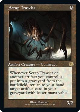 Scrap Trawler card from The Brothers' War: Retro Frame Artifacts