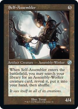 Self-Assembler card from The Brothers' War: Retro Frame Artifacts