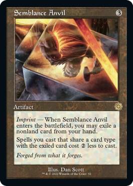 Semblance Anvil card from The Brothers' War: Retro Frame Artifacts