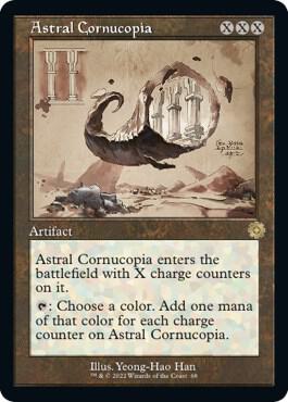 Astral Cornucopia (Schematic) card from The Brothers' War: Retro Frame Artifacts