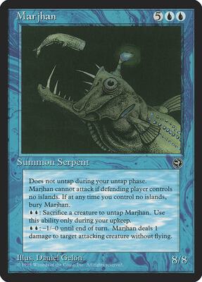 Marjhan card from Homelands