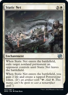 Static Net card from The Brothers' War