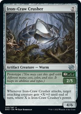 Iron-Craw Crusher card from The Brothers' War