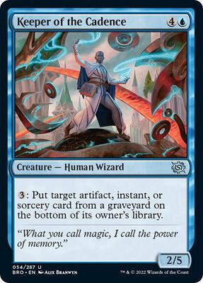 Keeper of the Cadence card from The Brothers' War