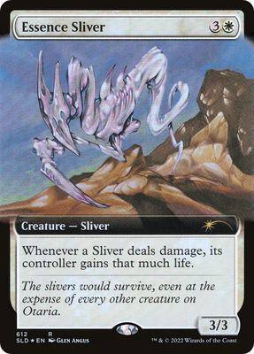 Essence Sliver (Extended Art) card from Secret Lair Drop Series