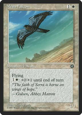 Mesa Falcon card from Homelands