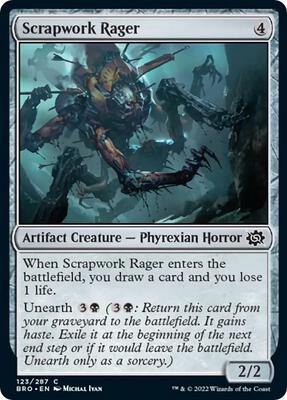 Scrapwork Rager card from The Brothers' War