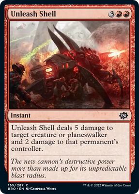 Unleash Shell card from The Brothers' War