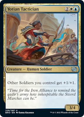 Yotian Tactician card from The Brothers' War