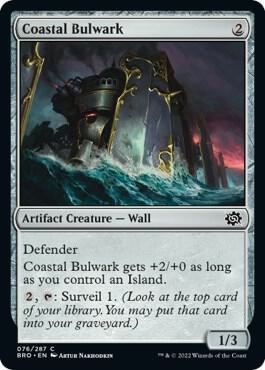 Coastal Bulwark card from The Brothers' War
