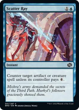 Scatter Ray card from The Brothers' War