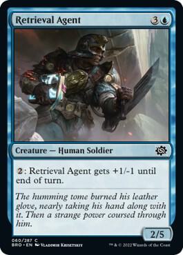 Retrieval Agent card from The Brothers' War