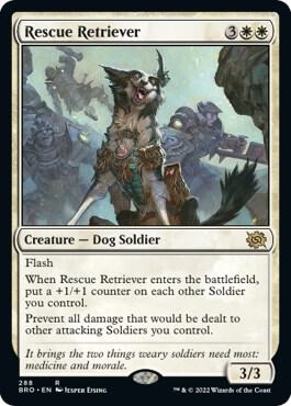 Rescue Retriever card from The Brothers' War