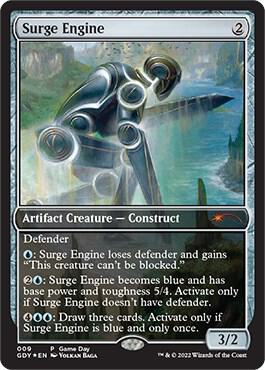 Surge Engine card from Game Day & Store Championship Promos