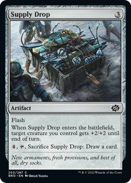 Supply Drop card from The Brothers' War