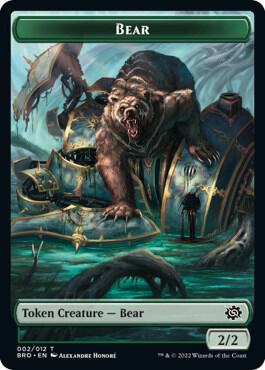 Bear Token card from The Brothers' War