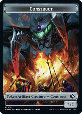 Construct Token (004) card from The Brothers' War