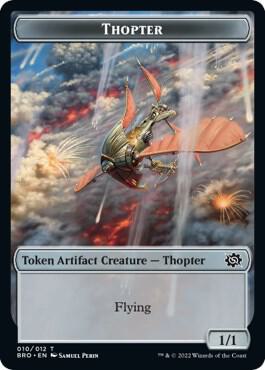 Thopter Token card from The Brothers' War