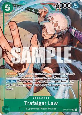 Trafalgar Law (047) (Parallel) card from Romance Dawn