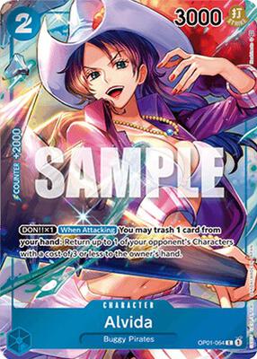 Alvida (Box Topper) card from Romance Dawn