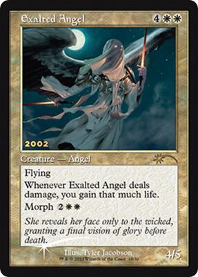 Exalted Angel card from 30th Anniversary Promos