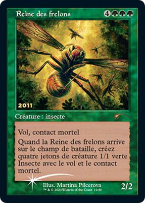 Hornet Queen (FR Exclusive) card from 30th Anniversary Promos