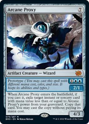 Arcane Proxy card from Promo Pack: The Brothers' War