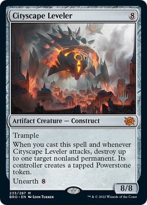 Cityscape Leveler card from Promo Pack: The Brothers' War