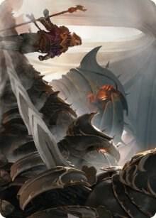 Mass Production Art Card card from Art Series: The Brothers' War