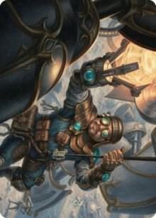 Powerstone Engineer Art Card card from Art Series: The Brothers' War