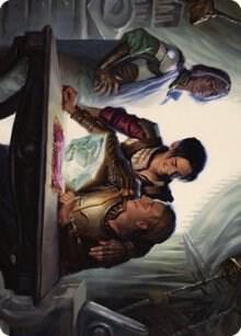 Tocasia's Welcome Art Card card from Art Series: The Brothers' War