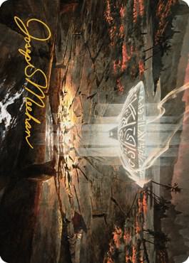 Urza's Sylex Art Card (Gold-Stamped Signature) card from Art Series: The Brothers' War