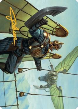 Air Marshal Art Card (Gold-Stamped Signature) card from Art Series: The Brothers' War
