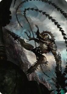 Razorlash Transmogrant Art Card card from Art Series: The Brothers' War