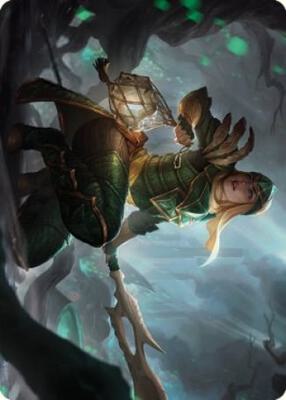 Argothian Opportunist Art Card card from Art Series: The Brothers' War