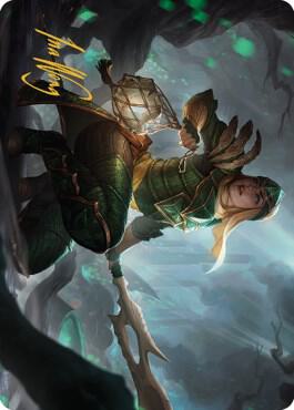 Argothian Opportunist Art Card (Gold-Stamped Signature) card from Art Series: The Brothers' War