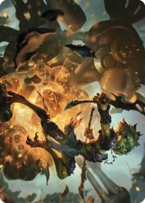 Argothian Sprite Art Card card from Art Series: The Brothers' War