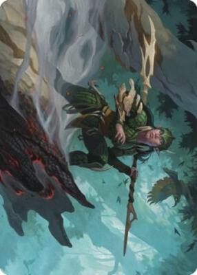 Gwenna, Eyes of Gaea Art Card card from Art Series: The Brothers' War