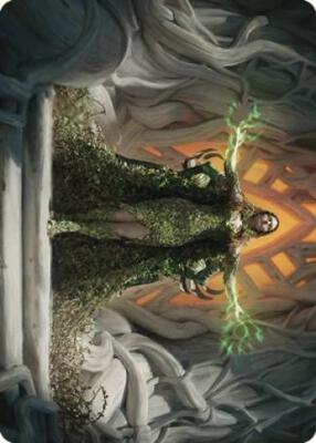 Titania, Voice of Gaea Art Card card from Art Series: The Brothers' War
